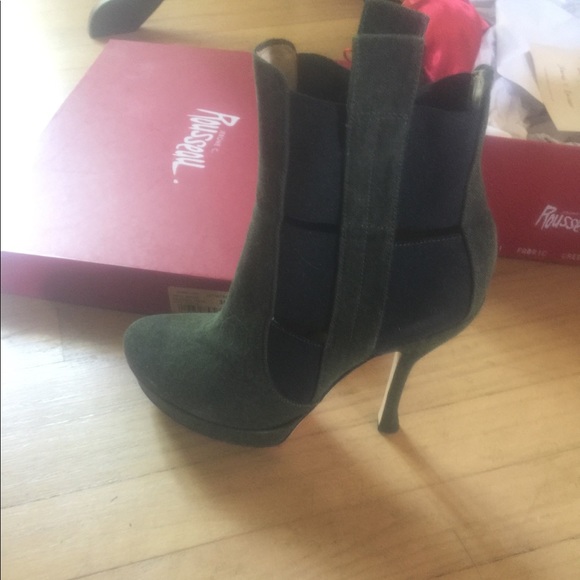 jerome rousseau Shoes - Jerome Rousseau green suede boots